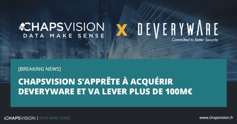 ChapsVision s'apprête à acquérir Deveryware