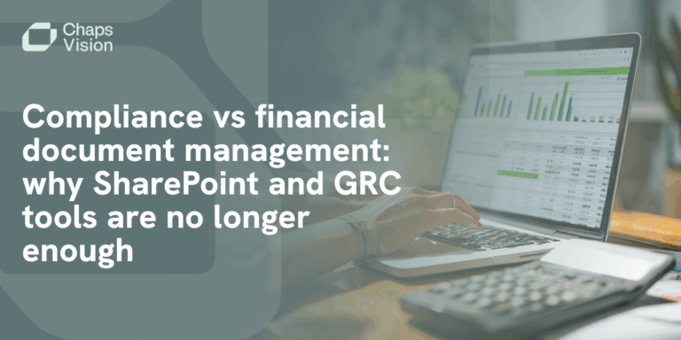 Compliance vs financial document management