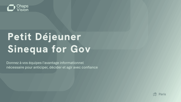 Petit Déjeuner Sinequa for Gov